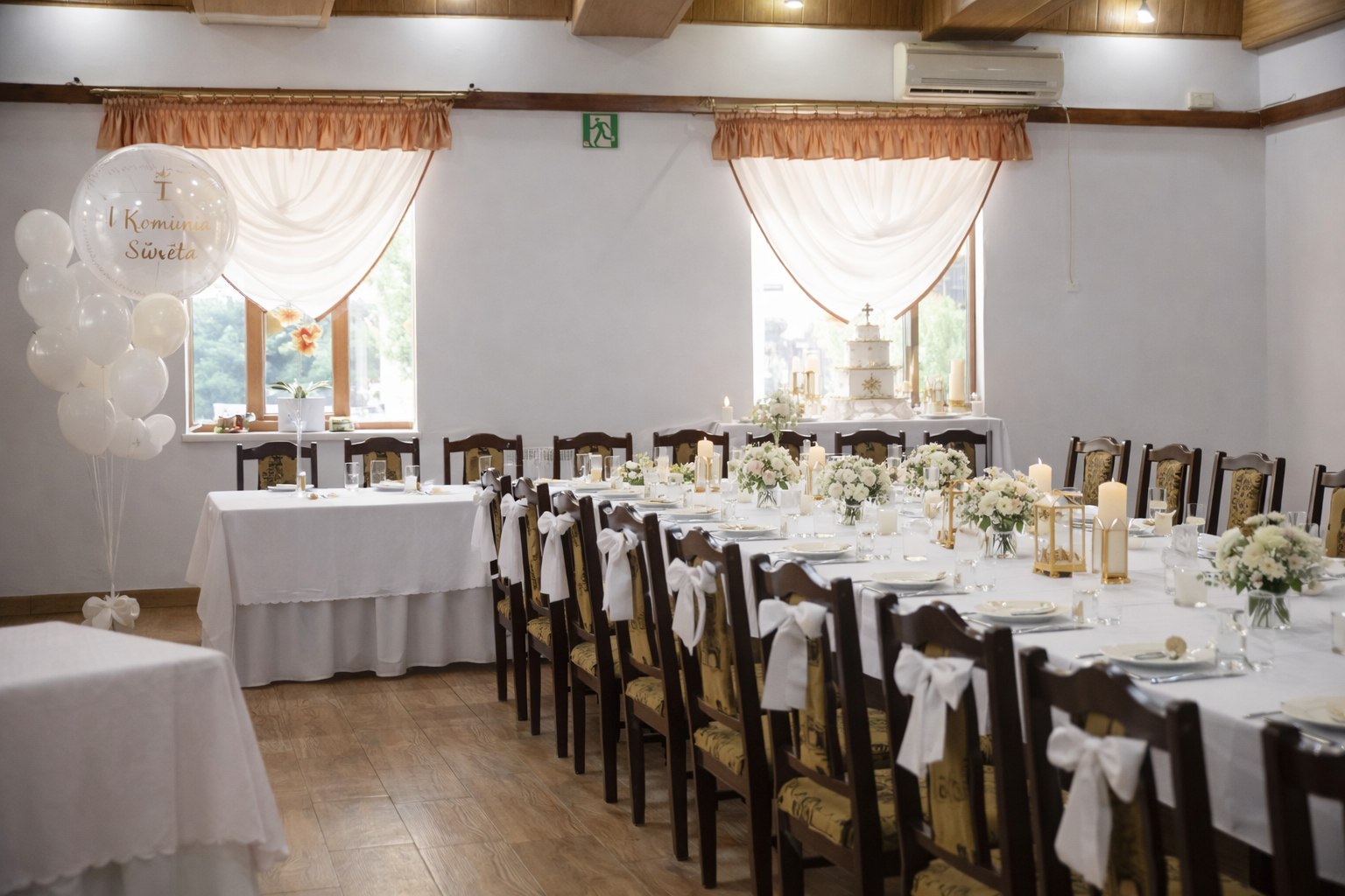 Komunia w ośrodku Ambrowil – przyjęcie rodzinne