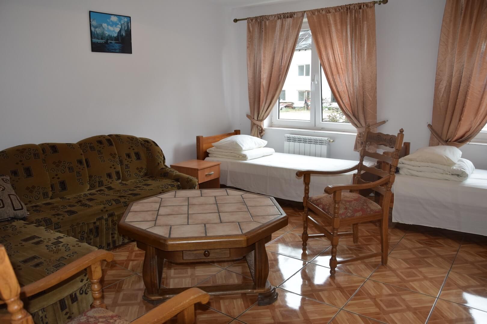 Łazienka w pokoju pensjonatu Ambrowil