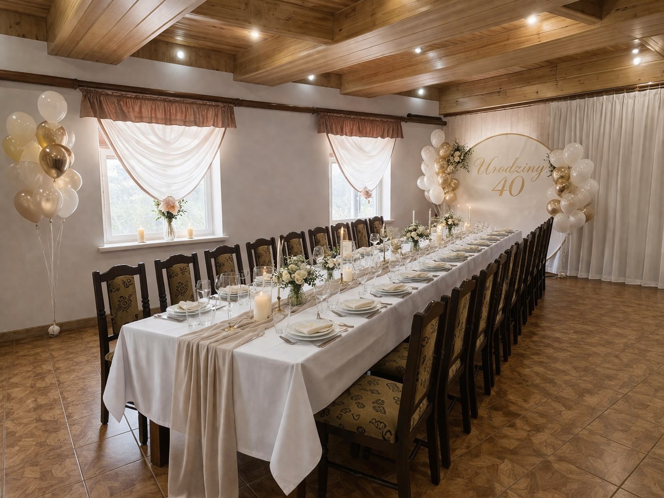 Urodziny w ośrodku Ambrowil Lidzbark – przyjęcie